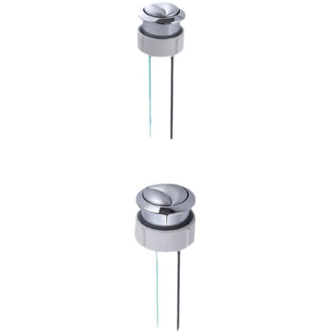 Pulsante di scarico doppio compatibile con Geberit 170.280.00.1/170.282.00.1, comando alto 48 mm, risparmio idrico universale (1/4)