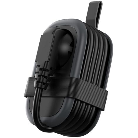 TP-RX3U1E-PD Spina da viaggio europea con ricarica rapida PD, cavo da 1,5 m, 4000 W, USB integrato, presa da 16 A - Nero (1/4)