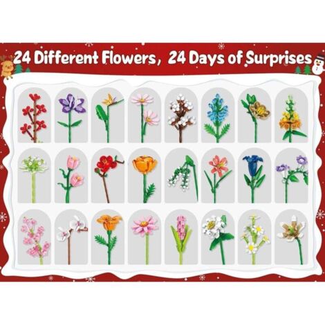 Calendario Avvento Mattoncini 2025 - 701 Pezzi Con Albero LED Rotante