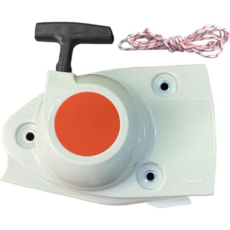 Avviatore a strappo Hippotech con corda di trazione aggiuntiva per seghe per calcestruzzo STIHL TS410 TS420 TS480I TS500I TS 410420480I 500I (1/5)