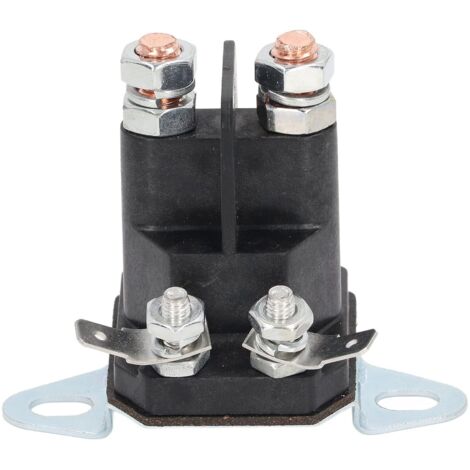 Relè solenoide di avviamento DC12V, relè elettromagnetico in rame impermeabile 117 1197, ricambio per tosaerba, pezzi di ricambio e accessori (1/5)