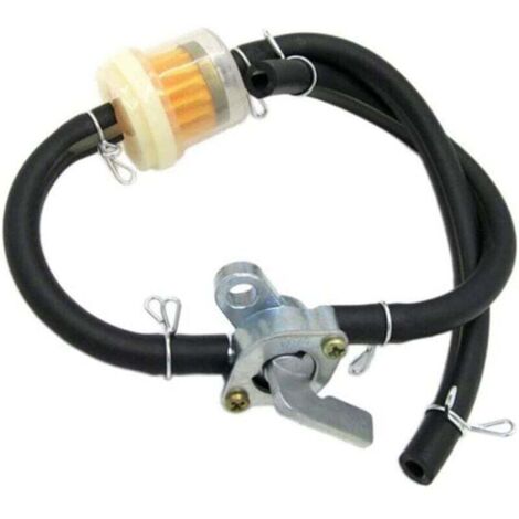 Rubinetto carburante universale, interruttore benzina, valvola carburante, rubinetto benzina per generatore, serbatoi carburante per motori a benzina (1/4)