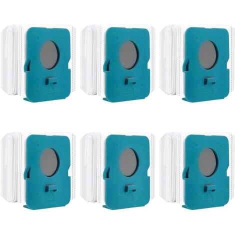 Set di 6 sacchetti per la pulizia della stazione di aspirazione per SAMSUNG BESPOKE VS20A95923W, sacchetti di ricambio per aspirapolvere, accessori per aspirapolvere. (1/4)