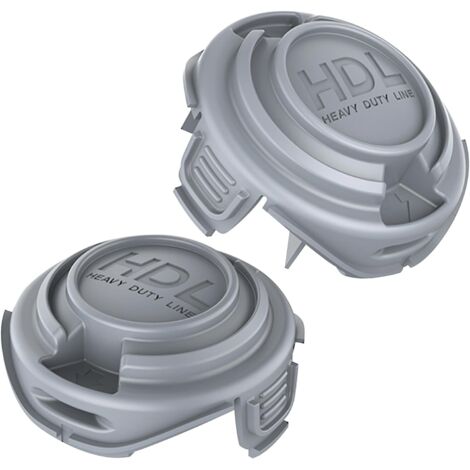 2 copri-rocchetto compatibili Black+Decker 90588530 per decespugliatore, tappi di ricambio per Black + Decker STC5433 TYPE1, STC5433PC tipo 1 (2 tappi) (1/5)