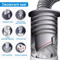 Tappo Antiodore Per Lavatrice, 45-50 Mm, Tappo Antiodore Per Lavatrice, Tappo Di Tenuta Per Tubo Di Scarico | Leroy Merlin