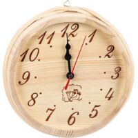 Semplice orologio da parete con timer per sauna, accessorio per la decorazione della casa