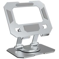 Supporto magnetico per computer, supporto pieghevole in alluminio adatto per l'uso in ufficio, supporto universale per tablet e laptop