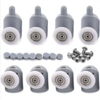 ruote per porta doccia da 23 mm, ruote per porta scorrevole del bagno