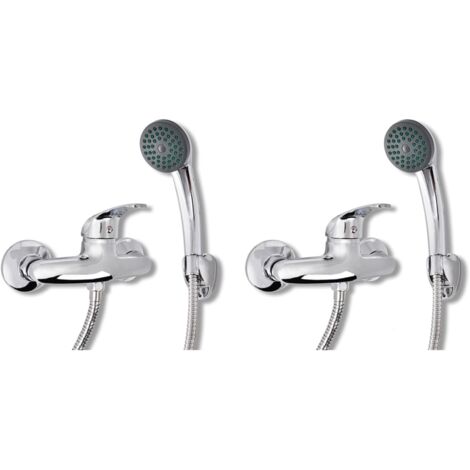 vidaXL Kit de douche 2 pcs (1/5)