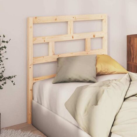 Tête de lit Style Scandinave pour chambre à coucher 81x4x100 cm Bois massif de pin vidaXL (1/5)