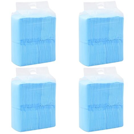 Tapis d’hygiène pour chiens 400 pcs 60 x 60 cm Tissu non tissé vidaXL