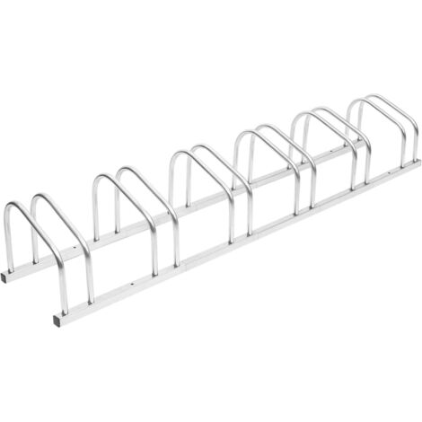 vidaXL Porte-vélos pour 6 vélos acier galvanisé (1/6)