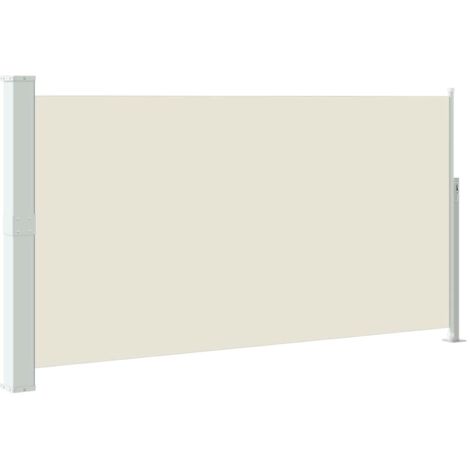 Vidaxl – Auvent latéral de patio 160x300 cm – Écran en polyester résistant aux UV – Support en acier – Réglable jusqu'à 300 cm