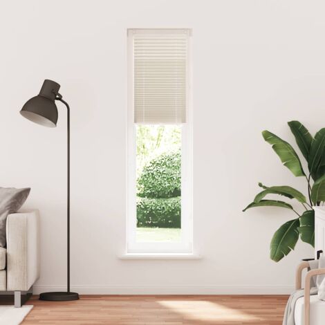 Store plissé 40x200 cm Crème vidaXL