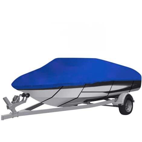 Housse de bateau Bleu 830x370x40 cm vidaXL960763