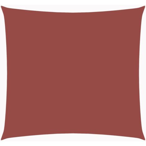 Vidaxl – Voile d'ombrage carré 2,5x2,5 m en tissu oxford – Résistant aux UV et à l'eau – Fixation en acier inoxydable incluse
