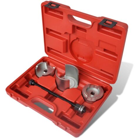 Vidaxl – Coffret d'outils de roulement d'essieu arrière pour Renault Laguna (2001-2007) – Acier au carbone – Montage rapide sans endommager les pièces