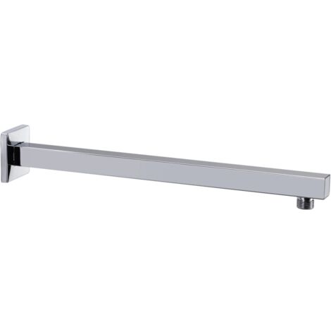 FIMEI Bras de support de douche Carré Inox 201 Argenté 40 cm