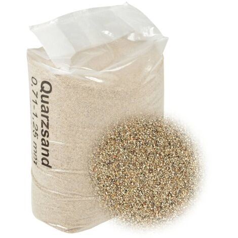 vidaXL Sable filtrant 25 kg 0,71-1,25 mm