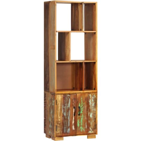 Bibliothèque 60x35x180 cm Bois de récupération solide vidaXL