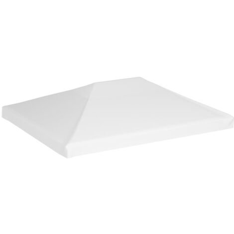 Vidaxl – Toile de remplacement pour tonnelle 4x3 m – Polyester 270 g/m² – Résistante à l'eau – Coins renforcés pour durabilité