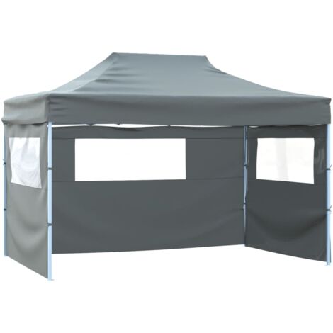 Vidaxl – Tente pliable 3 parois 431x291x315 cm – Acier robuste avec revêtement en poudre – Tissu Oxford imperméable et anti-UV – Installation facile (1/7)