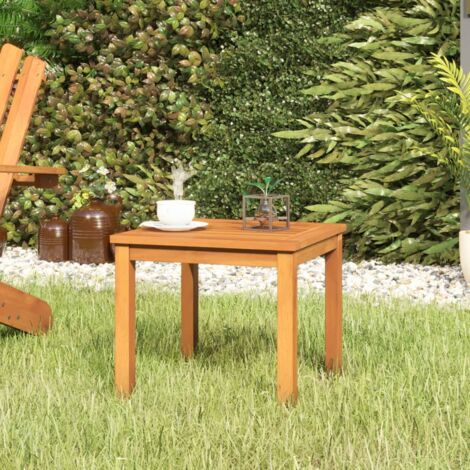 vidaXL Table basse 40x40x36 cm bois d'acacia massif (1/6)