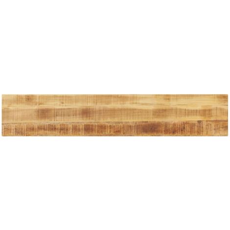 vidaXL Dessus de table rectangulaire bois massif de manguier brut