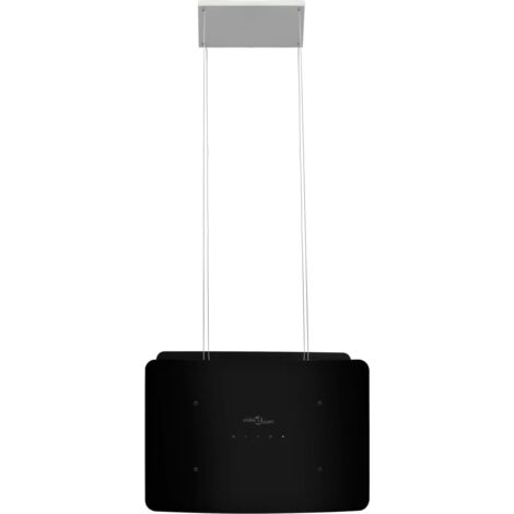 vidaXL Hotte suspendue à LCD tactile Verre trempé