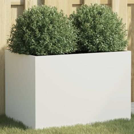 Vidaxl – Jardinière en acier laminé à froid 62x40x39 cm – Cadre robuste pour décoration extérieure – Idéal pour balcons et patios