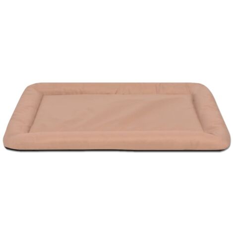 Vidaxl – Matelas pour chiens XXL beige – Tissu Oxford enduit PU hydrofuge – Dimensions 97 x 62 cm – Dessous antidérapant pour intérieur