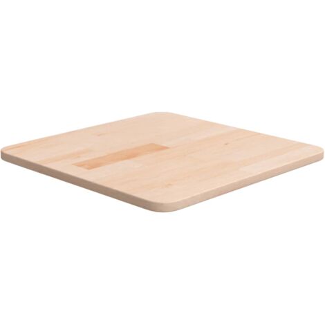Dessus de table carré 40x40x1,5 cm Bois chêne massif non traité vidaXL
