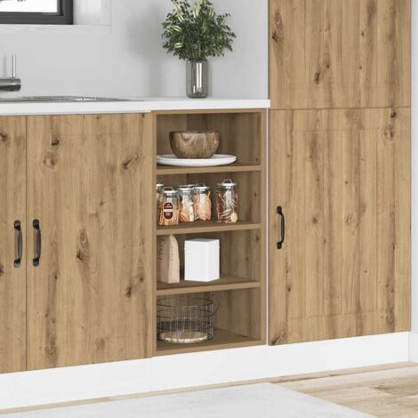 vidaXL Armoire de plancher chêne artisanal 40x44,5x81,5 cm