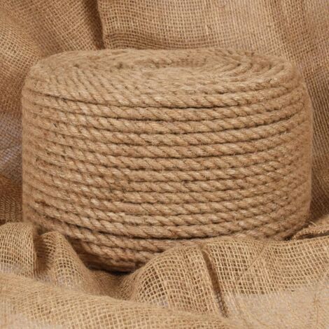 Artisanat - Corde de jute 50 m de long 10 mm d'épaisseur