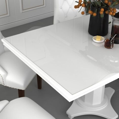 Protecteur de table transparent 140x90 cm 1,6 mm PVC vidaXL