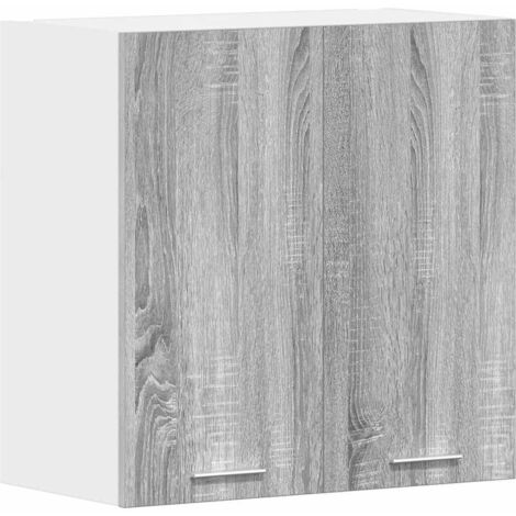 Vidaxl – Armoire suspendue Lyon gris sonoma 60 x 31 x 60 cm – Bois d'ingénierie – Capacité de charge 60 kg – Assemblage requis