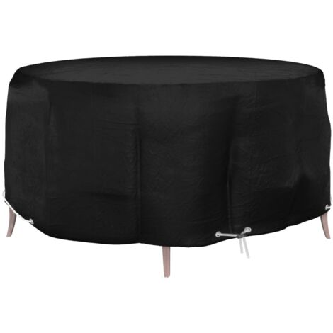 Housse pour meubles de jardin 10 œillets Ø260x90 cm rond vidaXL
