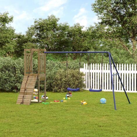 Aire de jeux d'extérieur bois de pin imprégné vidaXL