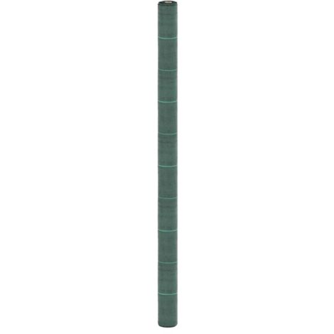 vidaXL Membrane anti-mauvaises herbes vert 2x200 m PP