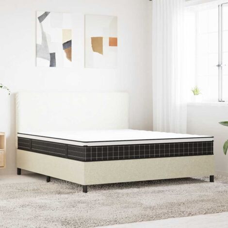 Matelas à ressorts bonnell moyen 160x200 cm vidaXL (1/5)