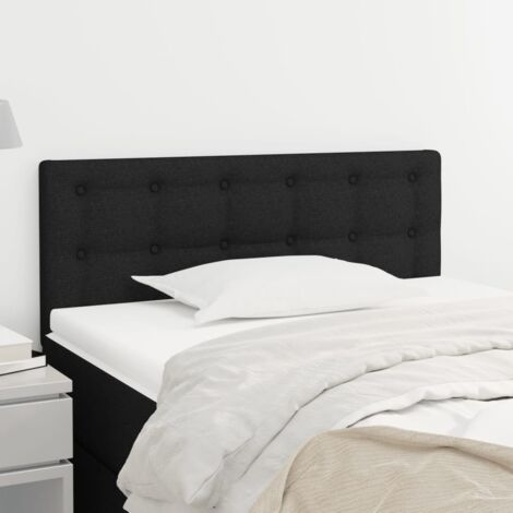 Tête de lit Noir 80x5x78/88 cm Tissu vidaXL