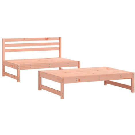 Salon de jardin 2 pcs bois massif douglas vidaXL (1/6)