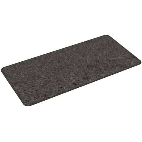 vidaXL Tapis de couloir aspect sisal anthracite 50x100 cm (1/5)