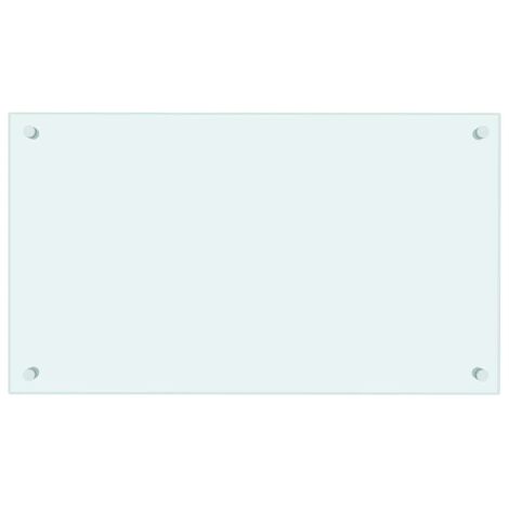 Vidaxl – Dosseret de cuisine en verre trempé 70x40 cm – Résistant à la chaleur – Protection anti-éclaboussures – Facile à nettoyer