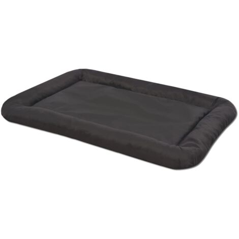 Vidaxl – Matelas pour chiens XL noir – Tissu Oxford enduit PU hydrofuge – Dimensions 84 x 52 cm – Dessous antidérapant pour intérieur