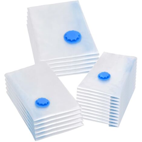 Sacs de voyage sous vide Sacs de vêtements 3 tailles 20 pcs vidaXL
