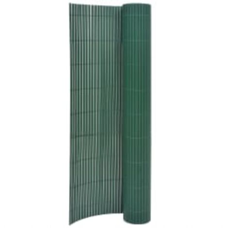 Clôture de jardin double face 90x400 cm Vert vidaXL