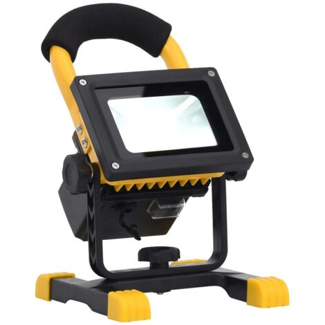 vidaXL Projecteur à LED rechargeable avec poignée 30 W Blanc froid (1/5)