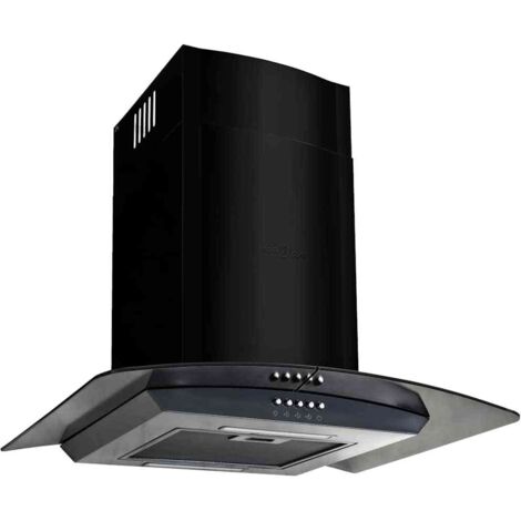 Vidaxl – Hotte murale 60 cm en acier inoxydable – Débit d'air 756 m³/h – 3 vitesses – Filtre anti-graisse lavable – Éclairage LED intégré