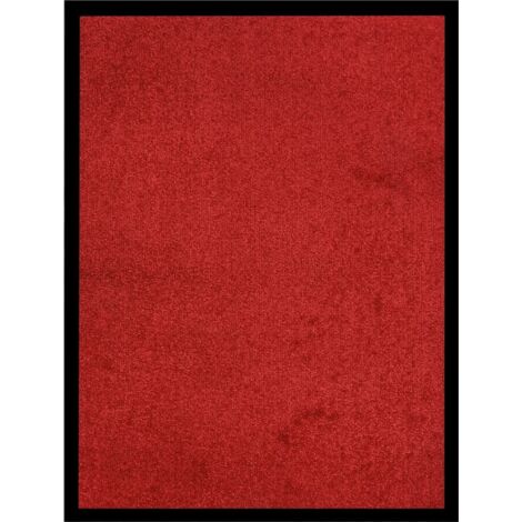 Paillasson Rouge 60x80 cm vidaXL